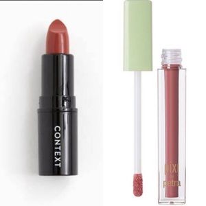 NWT -2 LIP- CONTEXT SKIN Lipstick  + LIPLIFT plump